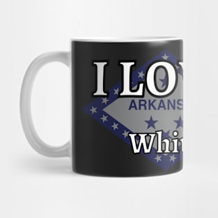 I LOVE White | Arkensas County Mug